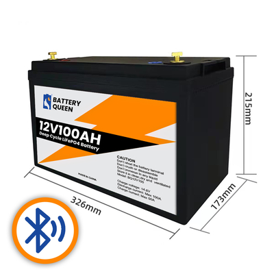 باتری 12 ولت 100 ساعت lifepo4 برای جایگزینی لیتیوم ژل اسید سرب برای تریلر