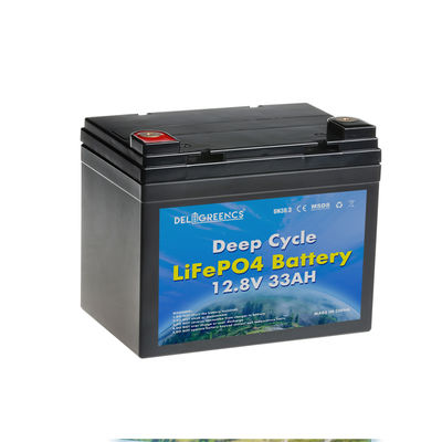بسته باتری بلوتوث 12.8 ولت 33 آمپر ساعتی LiFePO4 برای RV