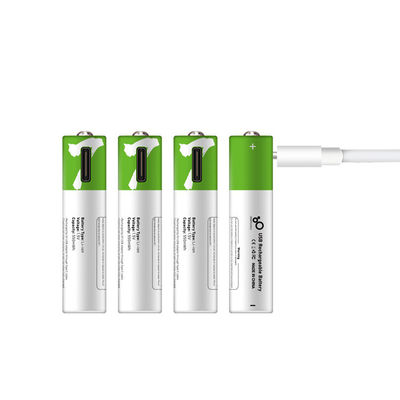 باتری های قابل شارژ 1.5 ولت نوع C USB 370mWh AAA