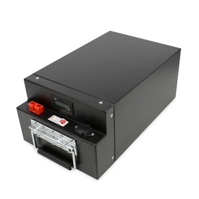 پشتیبانی از بسته باتری 60 ولت 200AH بلوتوث Lifepo4 RS485 Communicate For AGV Car
