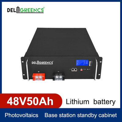 باتری رک سرور 48 ولت 50AH Lifepo4 برای سیستم منبع تغذیه خورشیدی خانگی