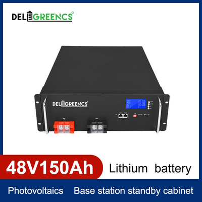 باتری رک سرور 48 ولت 150AH Lifepo4 برای ذخیره انرژی انرژی خورشیدی Handybrite