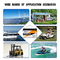 انبار اتحادیه اروپا باطری LiFePo4 بدون مالیات 12V 100Ah / 200Ah باتری خورشیدی برای RV / Yacht