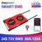 Deligreen Smart Bms Lifepo4 باتری 4S 8S 12S 15S 16S 20S 24S 12V 24V 36V 48V 60V 72V BMS 10A-500A با UART BT 485 CAN